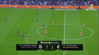 FC Barcelona Vs Osasuna (7-1)