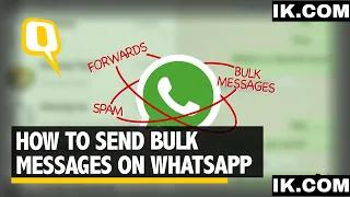 How to send bulk WhatsApp messages free 2024 | Send messages up to 10,000 contacts  (Fast & Easy )