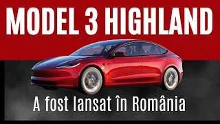 Noul Model 3 a fost lansat în România