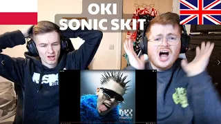 FASTEST RAPPER IN POLAND?? OKI - SONIC SKIT - ENGLISH AND POLISH REACTION