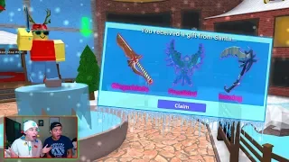 MM2 CHRISTMAS UPDATE 2018! (OUR FIRST REACTIONS)