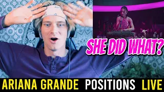 Producer Reacts to Ariana Grande - positions (Live Performance Vevo)