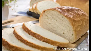 Пшеничный "Донской" хлеб без закваски на густой опаре.