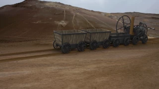 Trevithick locomotive