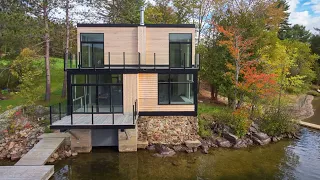Modern Lake House Design To Enjoy Uninterrupted Water Views