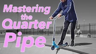 HOW TO RIDE A SKATEPARK QUARTER PIPE LIKE A PRO IN 10 MINUTES *For Beginners*