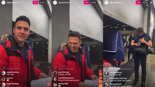 9-1-1 Season 6 Behind The Scenes | Aisha Instagram live with Oliver, Ryan, Kenny, Erika and Anirudh