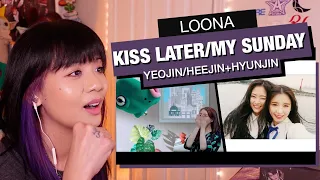 OG KPOP STAN/RETIRED DANCER'S REACTION/REVIEW:YEOJIN "Kiss Later"M/V+HEEJIN/HYUNJIN "My Sunday" M/V!