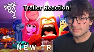 Inside Out 2 Official Trailer REACTION!