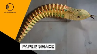 Paper Snake with a pulley
