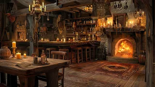 Tranquil Medieval Tavern: Fantasy Music and Ambience for Relaxing Sleep