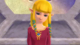 The Legend of Zelda: Skyward Sword (4K60) - When Link Tries To Kiss Zelda