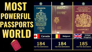 Passport Comparison | Most Powerful Passports | World Rankings 2019