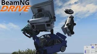 BeamNG Drive - E28 - Car Cannon!