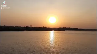 sunset in Cairo Egypt 🇪🇬 ❤ the amazing nile river ❤