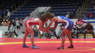 2016  CAN CUP FW53kg Tina Mclaren (Canada) vs Madison Parks (Londwest)