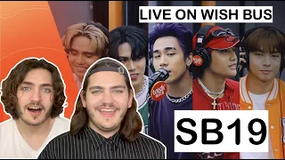 Twin Musicians REACT | WYAT? (Where you at?) - SB19 | Live on Wish 107.5 Bus