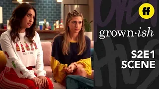 grown-ish Season 2, Episode 1 | Zoey And Luca's "Romantic" Reunion | Freeform