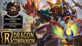 Dragon Companion - Shyvana & Yuumi Attach Deck - Legends of Runeterra A Curious Journey Gameplay