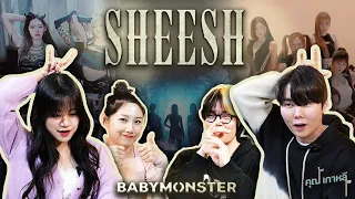 Korean reaction to BABYMONSTER's new song for the first time?! #Sheesh