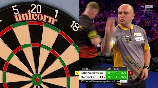 NINE DARTER! A SECOND NINE-DARTER IN 24 HOURS! Darius Labanauskas strikes perfection at Ally Pally!