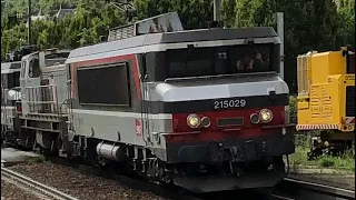 Passage d’un TM à Villennes sur Seine (BB 15000 et BB 63000)