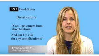 Can I get cancer from diverticulosis? - Lynn Connelly, MD | Video FAQs
