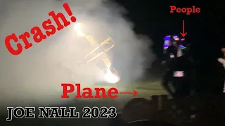 RC PLANE CRASH INTO PEOPLE!  JOE NALL 2023