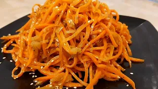 Морковь по-корейски Вкуснее чем на рынке. Салат-закуска из моркови - простой рецепт