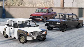 Yetim Uşaq Lotu Şəmi Musallat Qız Mələy Və Temalar Gülməli Vaz2107| BeamNG.Driver #malikbedelov