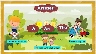 Articles A, An and The || English Grammar || Learn English with Success