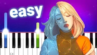 Ashe - Moral of the story (100% EASY PIANO TUTORIAL)
