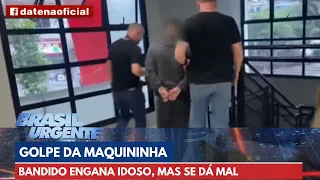 Bandido do 'golpe da maquininha' é preso após extorquir aposentado | Brasil Urgente