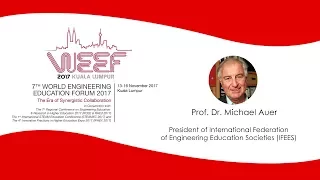 4th Industry Revolution and the Impact on Education by Prof. Dr. Michael Auer