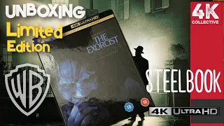 The Exorcist Ultimate Collectors Steelbook 4K UltraHD Blu-ray Limited edition unboxing