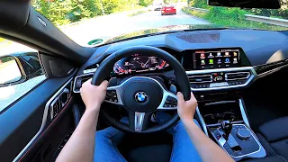 BMW 4 series 430i Gran Coupe M sport - pov test drive