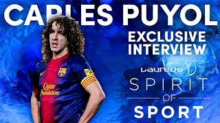 "He showed his talent from the very first day" | Carles Puyol on Lionel Messi | Spirit of Sport