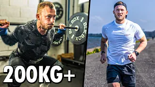 Heavy Squats & Running In The Same Day…. (Hybrid Training)