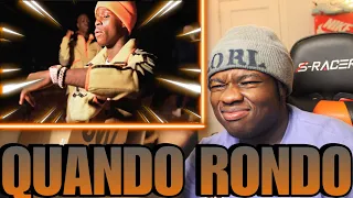 GOTTA BE DA HARDEST BAR I EVER HEARD!!! Quando Rondo - Vision (Official Music Video) REACTION!!!