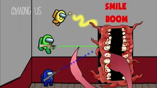 어몽어스 좀비 애니메이션 |  Among Us VS Smile Room - Among us Animation