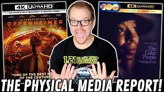 OPPENHEIMER And The COLOR Purple Coming To 4K! - The Physical MEDIA Report #183