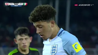 Jadon Sancho vs Mexico U17 World Cup (11/10/2017)