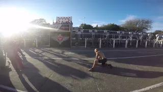 The Haka performed for Bruce Anstey - Isle of Man