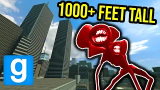 HUGE MULTI HEAD IN CITY!! (Garry's Mod Nextbot)