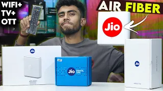 Jio Air Fiber  Unboxing & Installation ⚡️High Speed Unlimited WIFI Internet At Cheapest Cost 🔥
