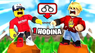 NA 1 HODINU V POUTECH! (roblox)