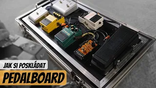 Můj KYTAROVÝ PEDALBOARD (+ rady & tipy jak si ho poskládat)