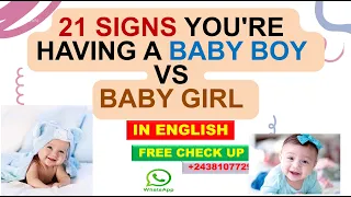 21 Most Important Symptoms Of Having a Baby Boy | Baby Boy Symptoms | Baby Gender Prediction|