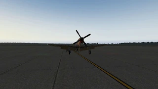 Skunkcraft P-51 Mustang - Big Beautiful Doll - OnBoard Full Startup - Cold and Dark - X-Plane 11