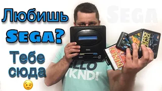 Sega mega drive 2 16bit моя коллекция игр часть #1